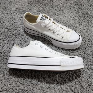 Converse Chuck Taylor All Star Herringbone Mesh Lift High Top Platform Shoe 8.5